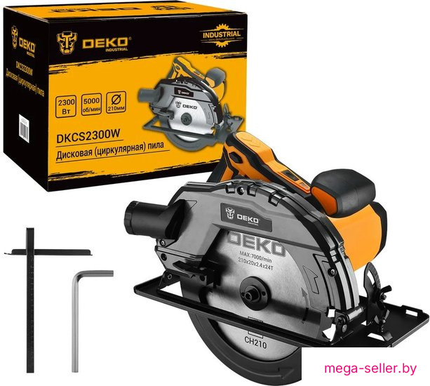 Дисковая (циркулярная) пила Deko DKCS2300W 084-1050
