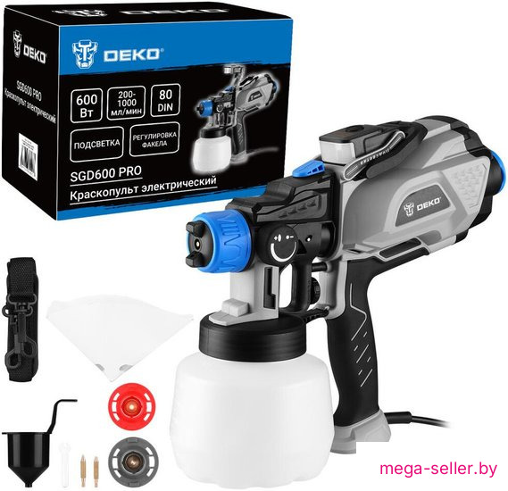 Краскораспылитель Deko SGD600 PRO 085-1057