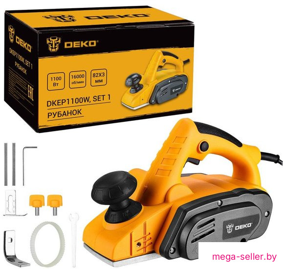 Рубанок Deko DKEP1100W Set1 083-1074