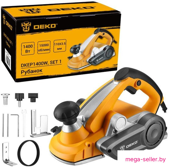 Рубанок Deko DKEP1400W Set1 083-1073