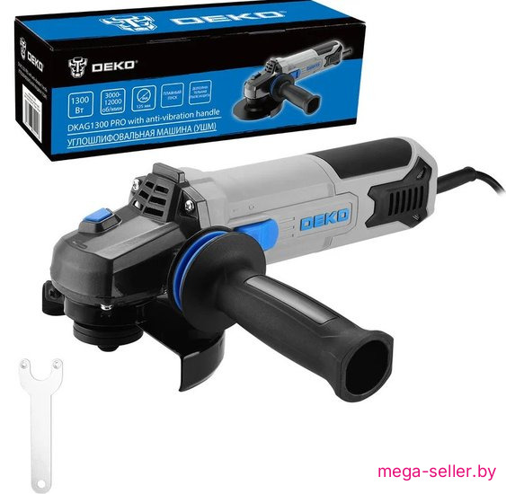 Угловая шлифмашина Deko DKAG1300 Pro 085-1055