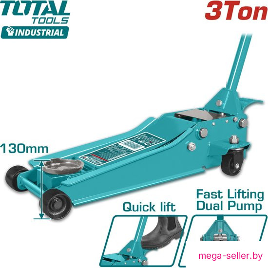 Подкатной домкрат Total THT108313 3т