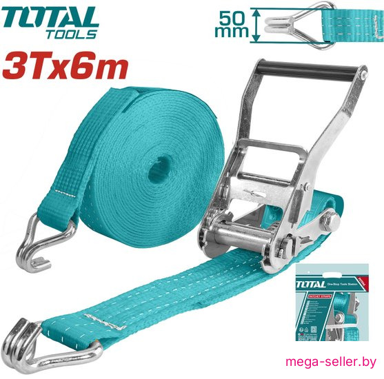 Ремень с храповым механизмом Total THTRS3061