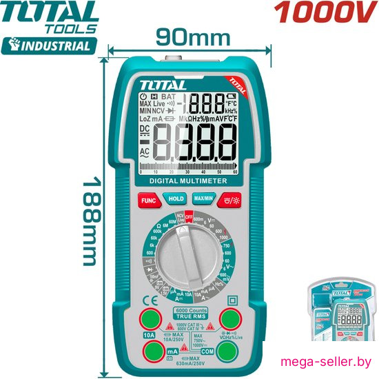 Мультиметр Total TMT5310002