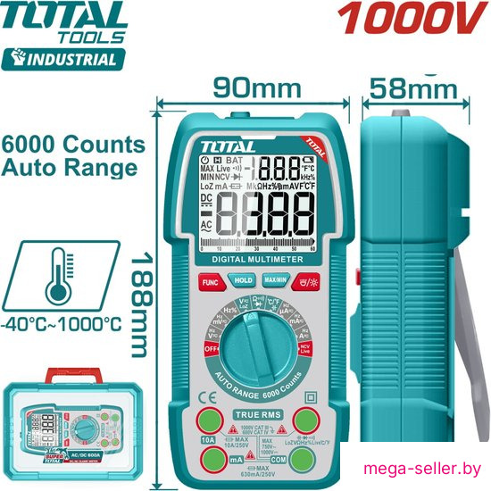 Мультиметр Total TMT5310004