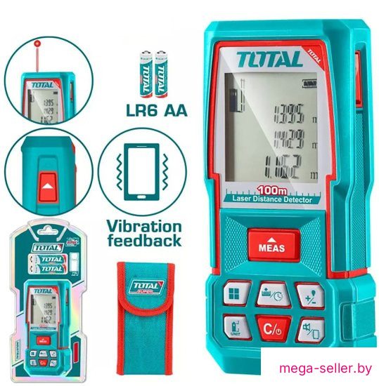Лазерный дальномер Total TMT51036