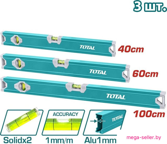 Уровень строительный Total THT10403