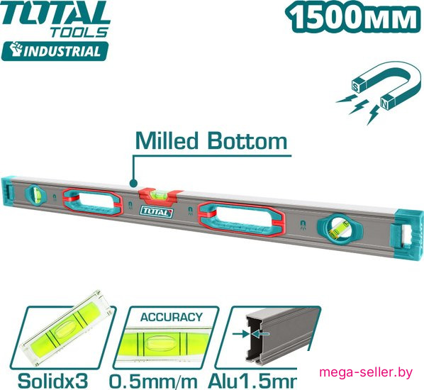 Уровень строительный Total TMT215028M