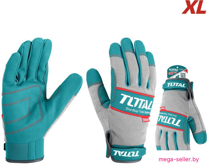Перчатки из полиэстера Total TSP1808-XL