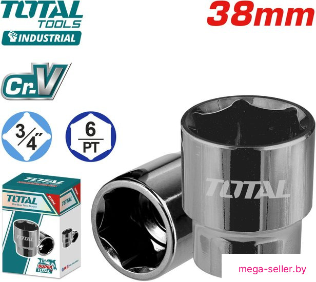 Головка слесарная Total THHAST34381
