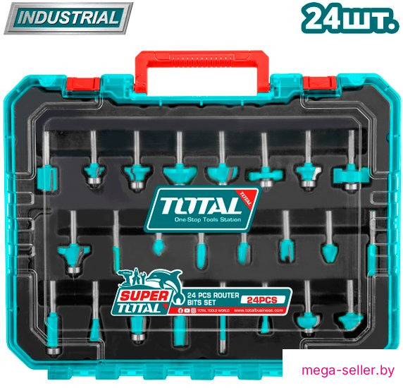Набор фрез Total TACSR12406 (24 шт)