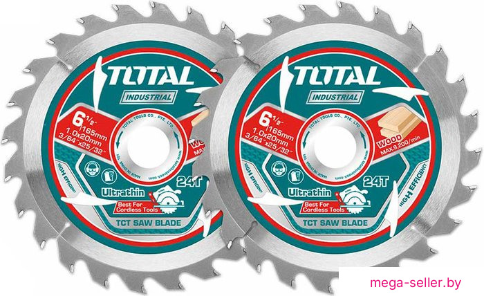 Набор пильных дисков Total TAC2331653 (2 шт)