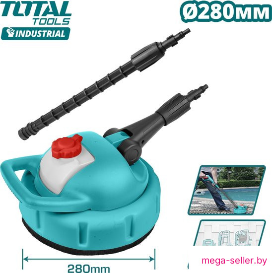 Насадка для чистки плитки Total THPB36201