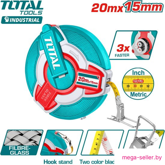 Мерная лента Total TMTF18206