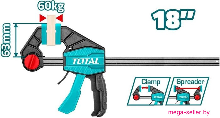 Струбцина Total THT1340603