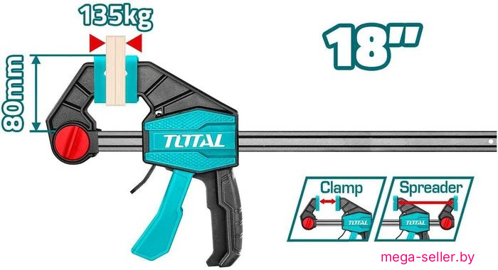 Струбцина Total THT1346801