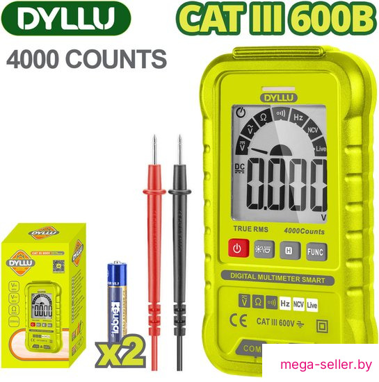 Мультиметр Dyllu DTDM1503