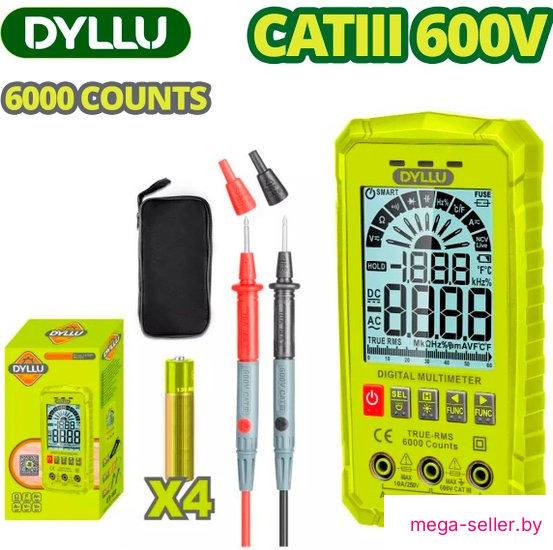 Мультиметр Dyllu DTDM1507