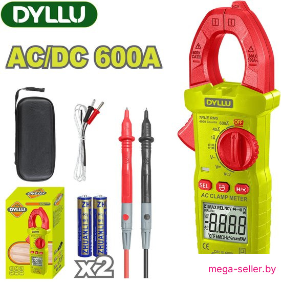 Токовые клещи Dyllu DTDM8602