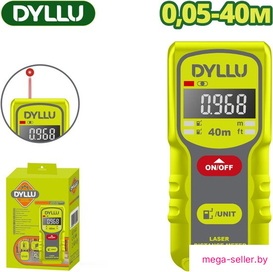 Лазерный дальномер Dyllu DTDL1504