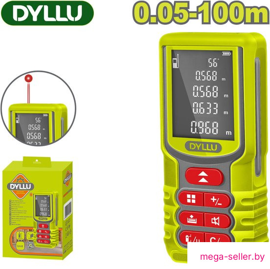 Лазерный дальномер Dyllu DTDL1520