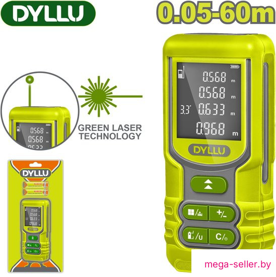 Лазерный дальномер Dyllu DTDL1526