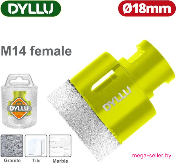 Коронка Dyllu DTKJ8K18