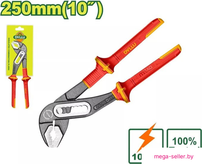 Клещи переставные Dyllu DTPL6310