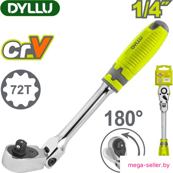 Вороток с трещоткой Dyllu DTRW4214
