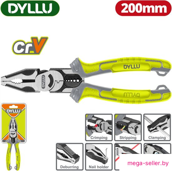 Плоскогубцы Dyllu DTPL1778