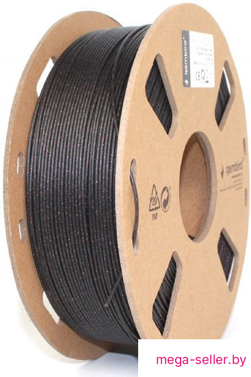 Филамент Gembird PLA 1.75 мм 1000 г 3DP-PLA-MX3-01-GBK (черный)