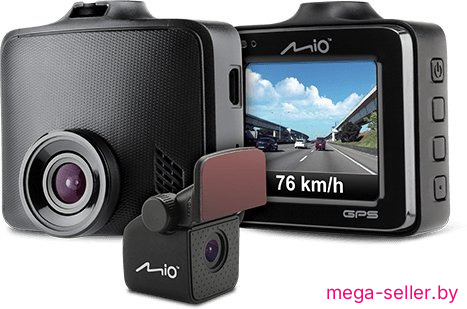 Видеорегистратор-GPS информатор (2в1) Mio MiVue C380D