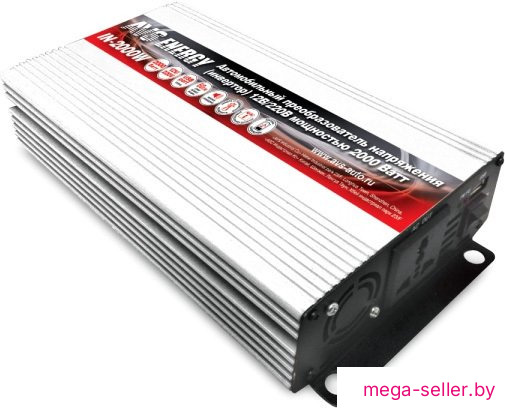Автомобильный инвертор AVS Energy 12/220V IN-2000W