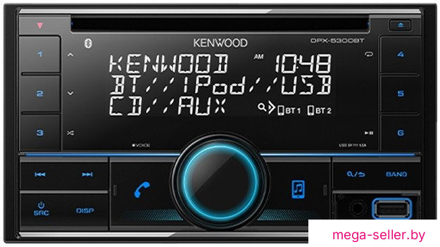 CD/MP3-магнитола Kenwood DPX-5300BT