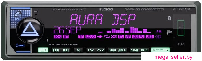 USB-магнитола Aura Indigo-877DSP MKII