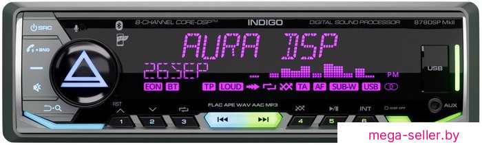 USB-магнитола Aura Indigo-878DSP MKII