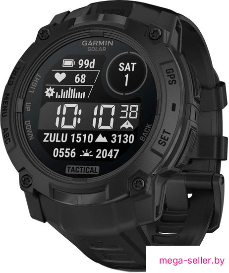 Умные часы Garmin Instinct 3 Solar Tactical Edition 50 мм (черный)