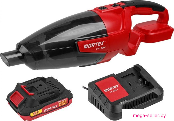 Автомобильный пылесос Wortex CVC 1860 (с 1-им АКБ)