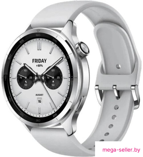 Умные часы Xiaomi Watch S4 (серебристый, международная версия)