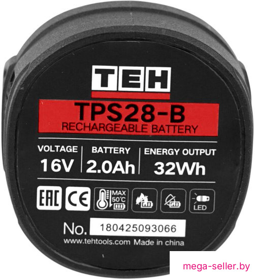 Аккумулятор для инструмента TEH TPS28-B (16В/2 Ah)