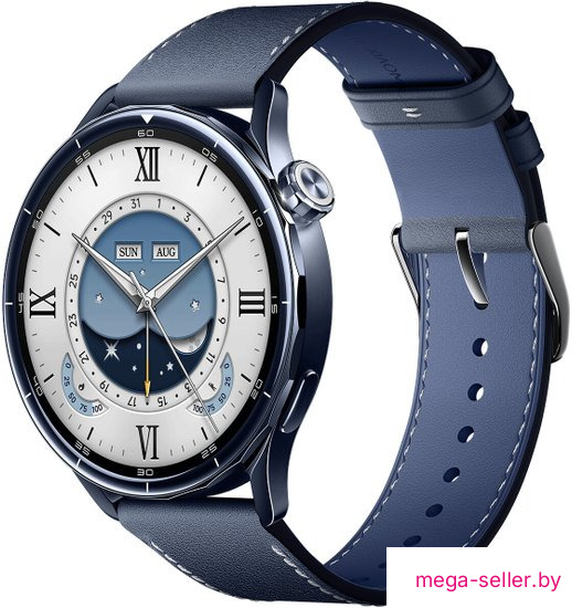 Умные часы Xiaomi Watch S5 46 мм (керамический синий, международная версия)