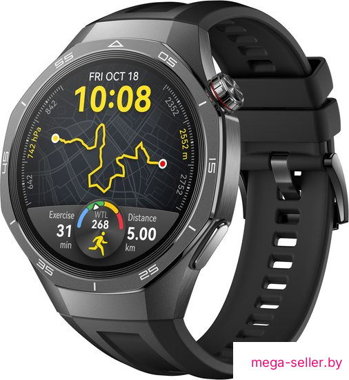 Умные часы Huawei Watch GT 5 Pro 46 мм (черный)