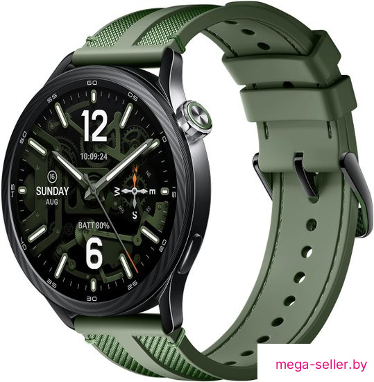 Умные часы Xiaomi Watch S5 46 мм (зеленый джунгли, международная версия)