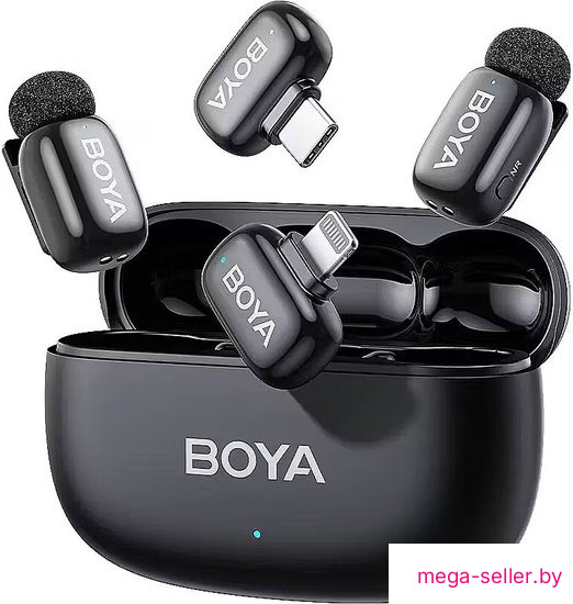 Радиосистема BOYA Mini 2-01 (черный)