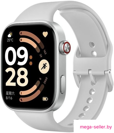Умные часы Xiaomi Redmi Watch 6 M2523W1 (серебристый, международная версия)