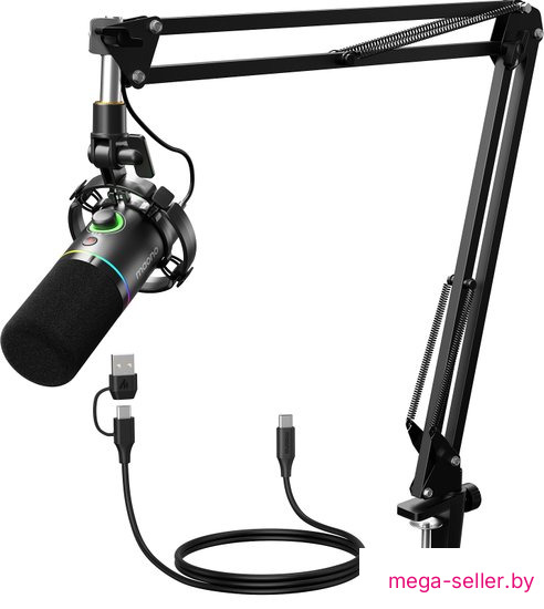 Проводной микрофон Maono PD200XS (черный)
