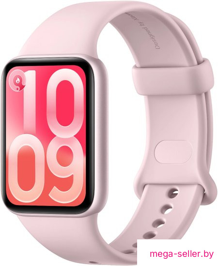 Фитнес-браслет Xiaomi Smart Band 10 Pro M2552B1 (розовый, с розовым силиконовым ремешком, международная версия)