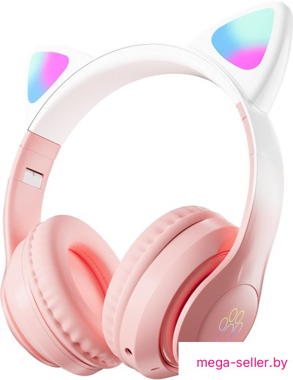 Наушники Miru Cat EP-W10 (розовый)