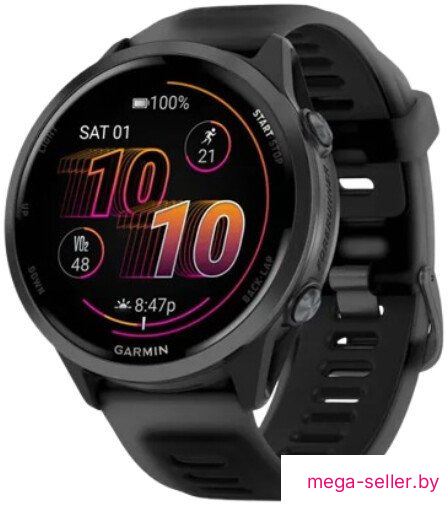 Умные часы Garmin Forerunner 570 47 мм (темно-серый)