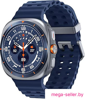 Умные часы Samsung Galaxy Watch Ultra 2025 47 мм LTE (синий титан/синий)